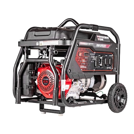 Simpson Portable Generator, Gasoline, 7,000 W Rated, 8,500 W Surge, Recoil Start, 120/240V AC SCGH8500